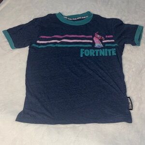 Fortnite 8 Kids' Navy Blue Llama Tee